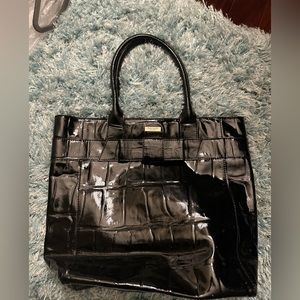 Kate Spade black patent bag